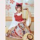 Magic Tea Party White Crane Gratitude Lolita Dress JSK (MP112)